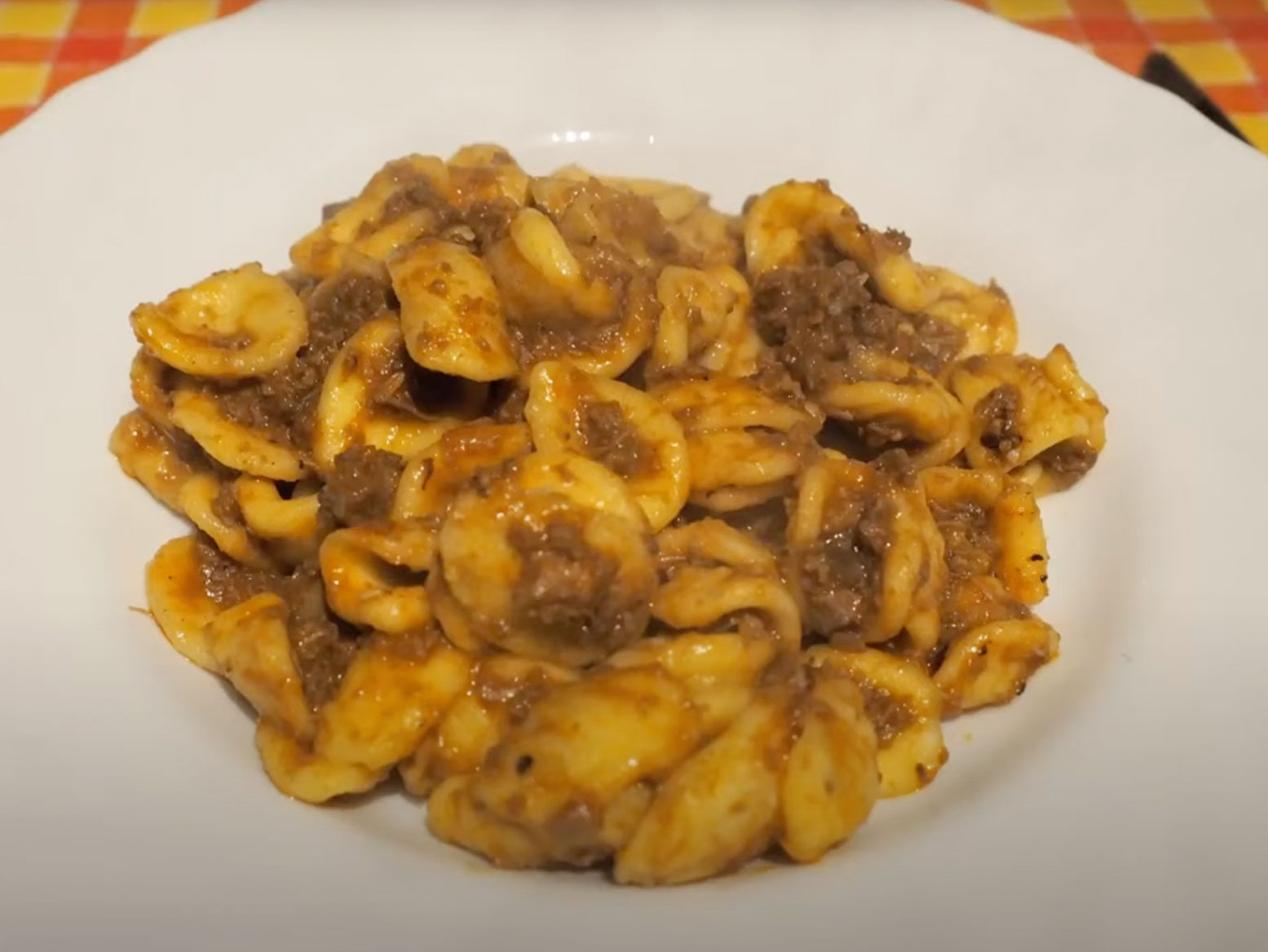 Orecchiette al ragù